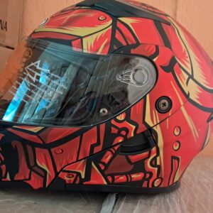 WLT 169 casco color negro y rojo mate