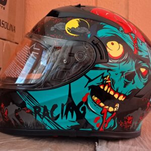 casco WLT108 NEGRO Y VERDE