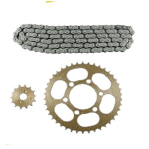 SPROCKET + CADENA (COMPLETO) NOBORU BOXER “S”, CALIBER115 (42T,14T, 428H-124L)