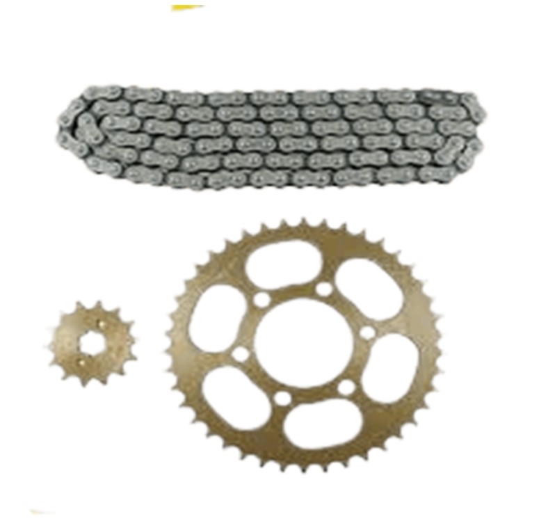 SPROCKET + CADENA (COMPLETO) NOBORU BOXER “S”, CALIBER115 (42T,14T, 428H-124L)