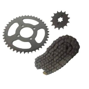 SPROCKET + CADENA (COMPLETO) NOBORU CT100 (42T/14T, 428H-124L)