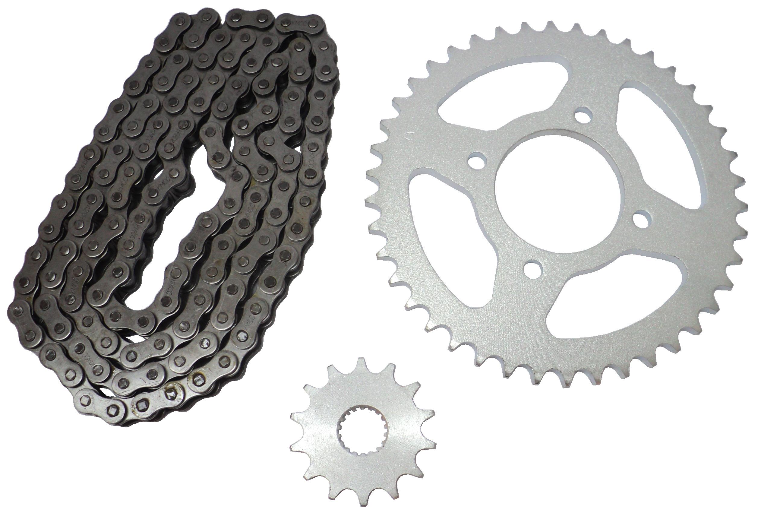 SPROCKET + CADENA (COMPLETO) D.I.D THAILAND EN, GN125