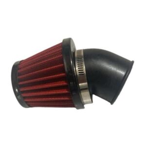 FILTRO DE AIRE UNIVERSAL (ESTILO PIPA) 48mm ROJO CONICO