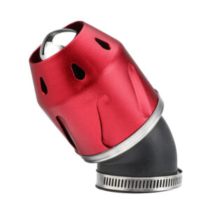 FILTRO DE AIRE UNIVERSAL (ESTILO PIPA) 39mm ROJO TIPO ESCAPE