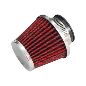 FILTRO DE AIRE UNIVERSAL (ESTILO PIPA) 39mm ROJO CONICO