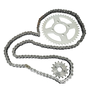 SPROCKET + CADENA (COMPLETO) NOBORU FREEDOM FIRE, GENESIS 42T/15T, 428H-124L