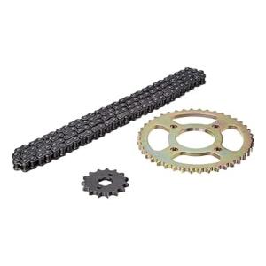 SPROCKET + CADENA (COMPLETO) NOBORU GIXXER (45T/14T, 428H-136L)