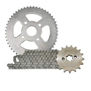 SPROCKET + CADENA (COMPLETO) NOBORU THOR, AVATAR200  (50T/17T, 428H-136L)