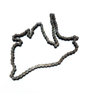cadena para XL200 102L 2X3-102L
