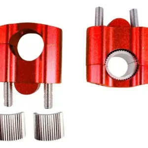 BASE PARA ADAPTAR TIMON (UNIVERSAL) ROJO