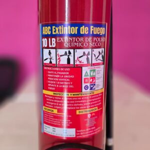 EXTINGUIDOR 10LBS RECARG ABC