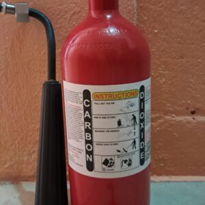 EXTINGUIDOR CO2 CARBON STEEL 3LB