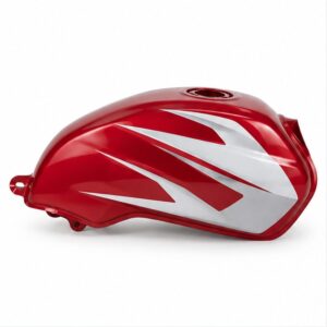 TANQUE B DISCOVER125 ST rojo con blanco