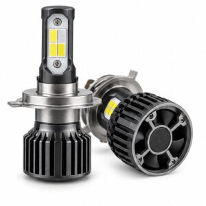 BOMBI FAROL LED H4 BLANCO Y AMARILLO P43T