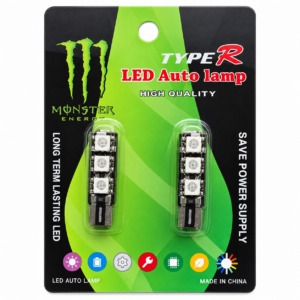 ACCESORIOS VERDE T10-5050-6LED